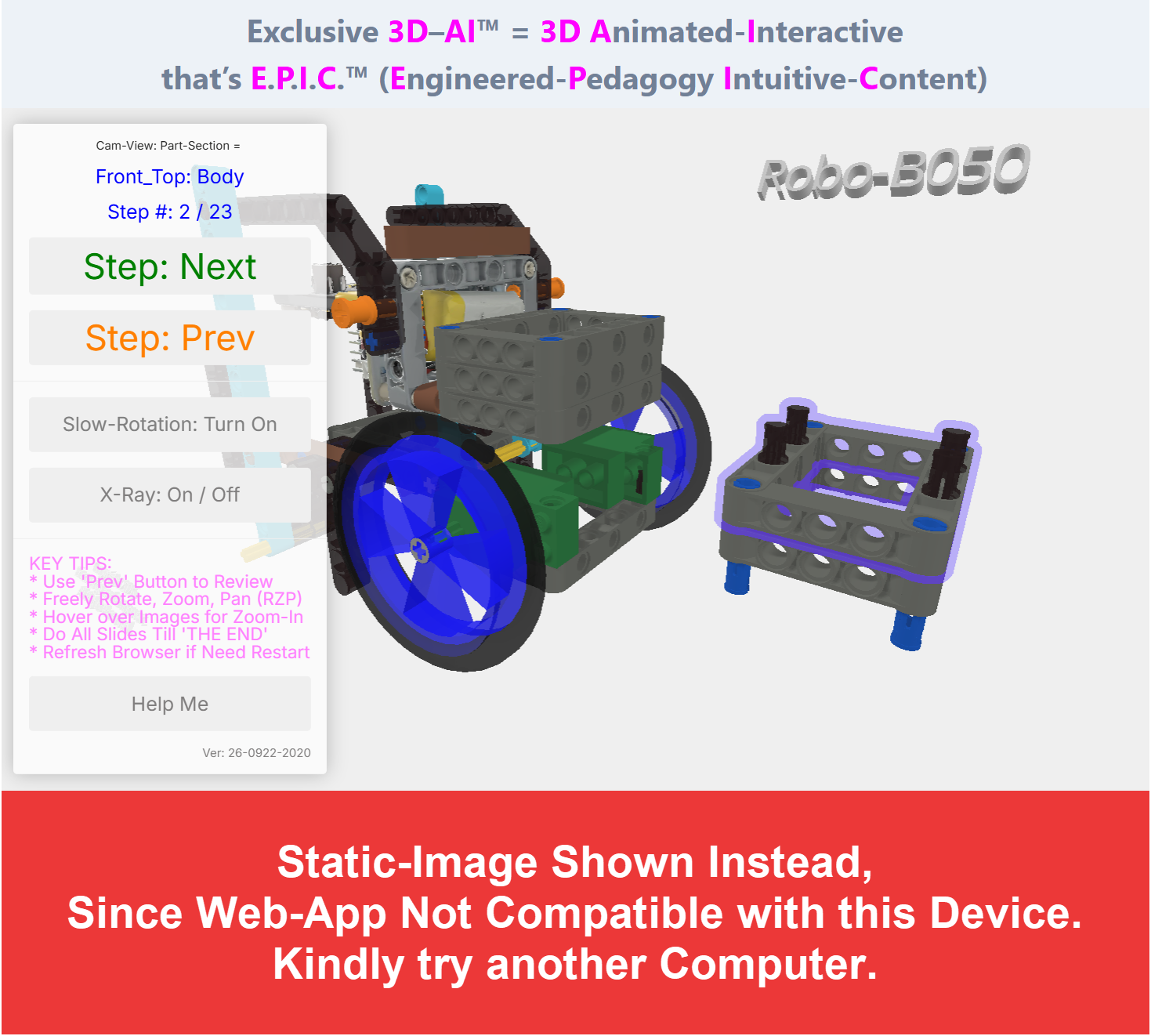 3D Robot Model Preview